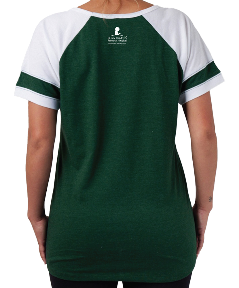 Primary image St. Jude Ladies Butterfly Jersey T-Shirt